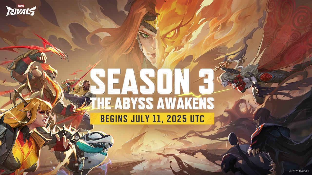 Season 3: The Abyss Awakens Official Trailer | Fire and Shadow Collide on July 11th! | Marvel Rivals - YouTube