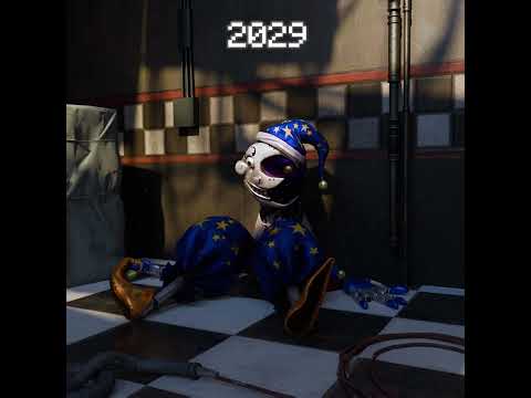 FNAF Daycare Attendant Moon over the years