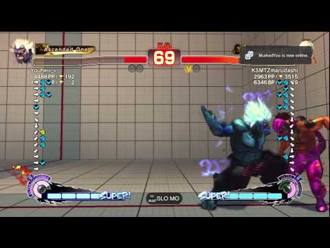 Youhei-_- [Oni] vs. KSMTZmarudashi [El Fuerte] | SSF4 Arcade Edition