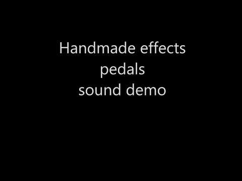 Diy homemade guitar pedal sound check