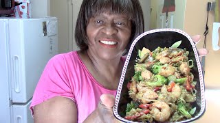 Seafood Ramen Noodle Stir Fry With Teriyaki Sauce