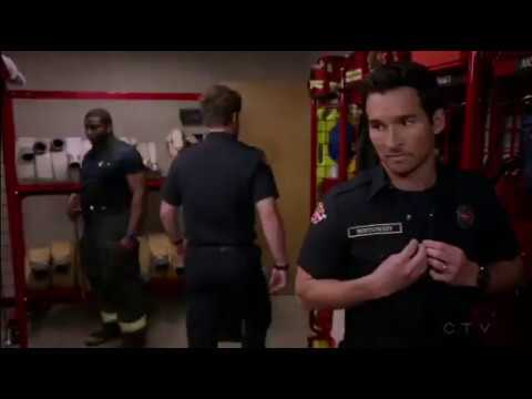 Station 19 Travis tells dean and vic about Andy and jack 1x05