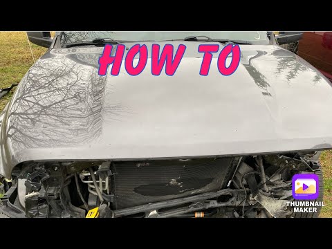 How To Replace Hood On 2017 Ram 1500 5.7 V8
