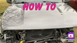 How To Replace Hood On 2017 Ram 1500 5.7 V8