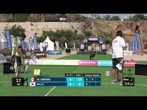 Juan Rene Serrano v Oh Jin Hyek – recurve men gold | Antalya 2013 Archery World Cup S2