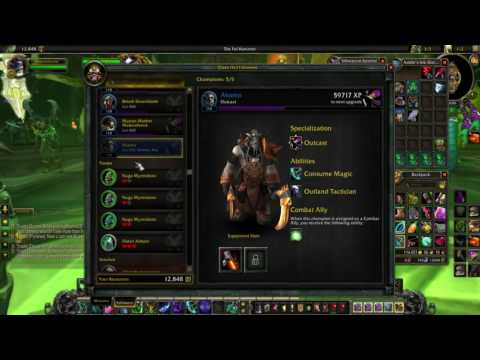 Optimized Class Order Hall Gold Making in Legion EXTREMELY Profitable