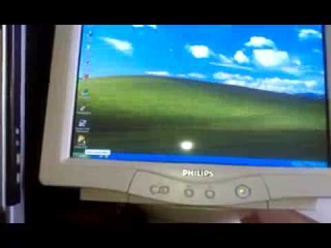 Terjual Monitor CRT Philips 17 inch 