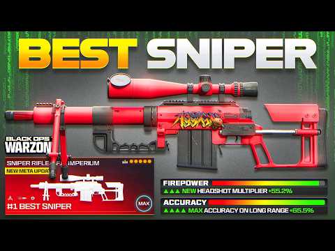 the BEST 1 SHOT SNIPER META LOADOUT in WARZONE BO7! (Best FJX Imperium Sniper Class for Warzone)