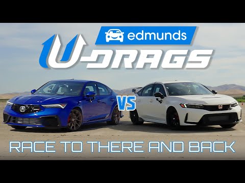 U-Drags: Integra Type S vs. Civic Type R