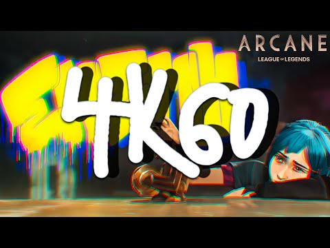 (4K 60FPS AI) Enemy | Arcane - League of Legends [AI Upscale, Clean Transitions]