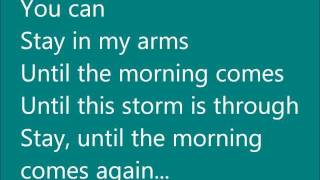 nevertheless- stay (in my arms ) with lyrics