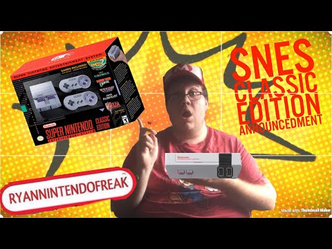SNES classic edition announcement