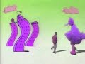 Purple Lowers Sesame Street Season 25 End Credits 1993 1994