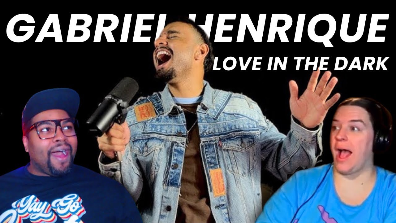 Gabriel Henrique - Love In The Dark (Adele Cover) | REACTION w/ @sallyst1ch3s 