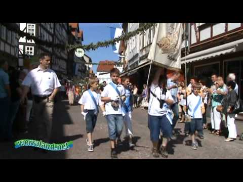 Werraland.net Vor Ort - Maienzug Johannisfest Eschwege 2010