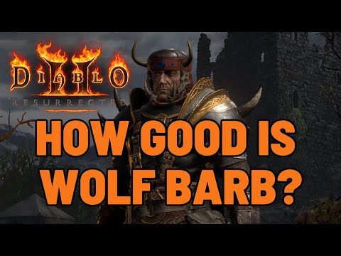 Diablo 2 Barbarian Guide: WOLFHOWL lets you play a Druid Build!