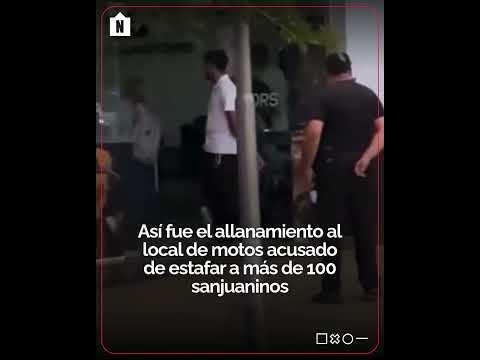 🚨🎥Video | Allanamiento por estafas en Capital