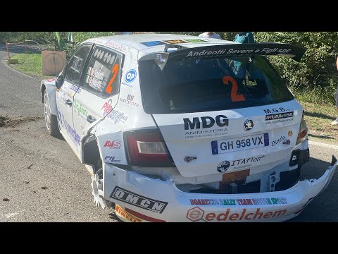 Rally Casciana Terme 2022 - Crash Rovatti