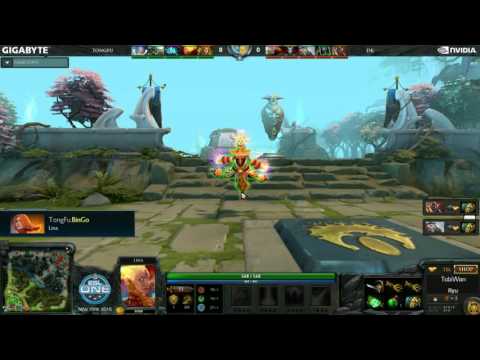 DK vs Tongfu Game 2 - ESL One NY CN Qualifier - @TobiWanDOTA @RyuUboruZDotA