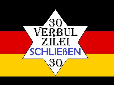 Invata Germana | VERBUL ZILEI 30 | Schließen - A inchide