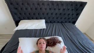 Yoga In Bed 4k Sheer Dress Day 15 - Prego