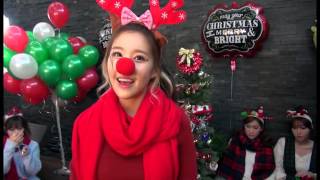 ★CRAYON POP (크레용팝) - Ellin Singing &#39;Love Christmas&#39; With Helium Gas★