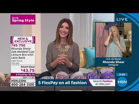 HSN | Rhonda Shear Intimates & Loungewear 03.18.2021 - 11 PM