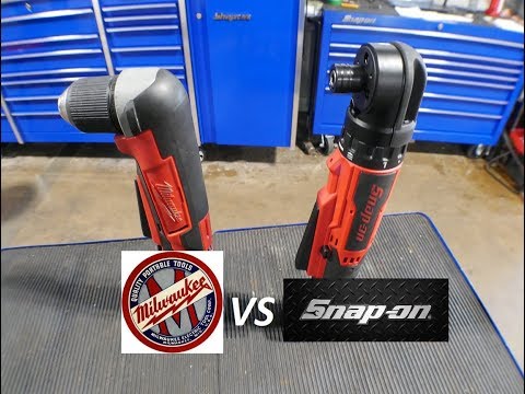A NEW SNAP-ON DRILL TOOL REVIEW - AND COMPARISON TO MILWAUKEE