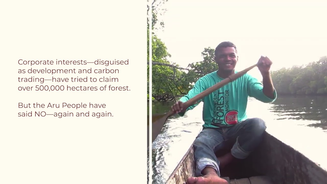 Collective Action Award winner: Indigenous People of Jargaria, Aru Islands Indonesia