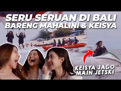 KESERUAN NAIK WAHANA DI BALI BARENG MAHALINI DAN KEISYA - TIARA VLOG!