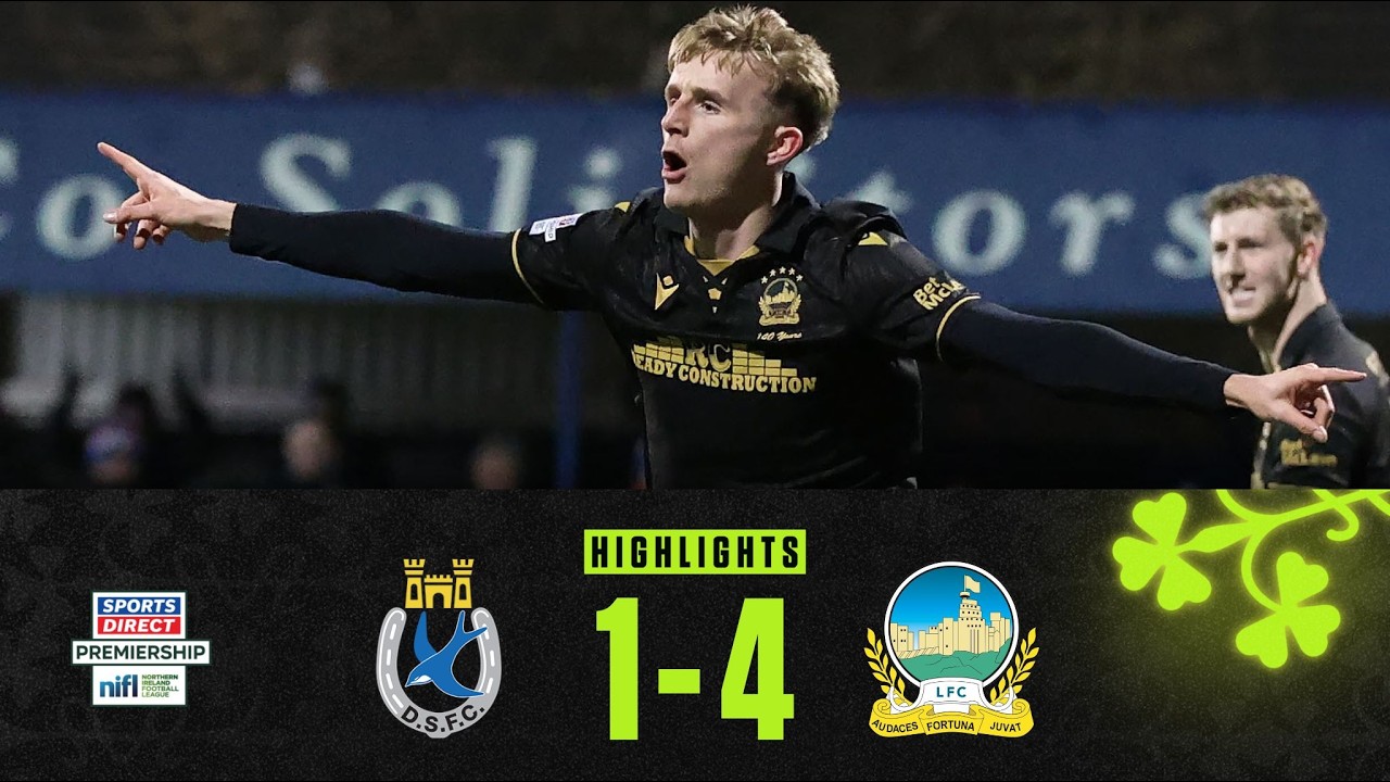 Dungannon Swifts vs Linfield Highlights