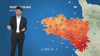 Illustration de l'actualité La météo de votre vendredi 29 mai 2026