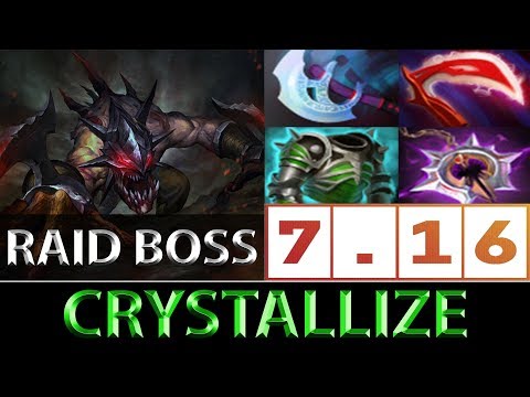 Crystallize [Lifestealer] Scary Raid Boss Time ► Dota 2 7.16