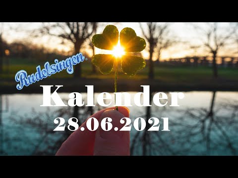 Der Mitsing-Kalender am 28.06.2021  - Tag 179