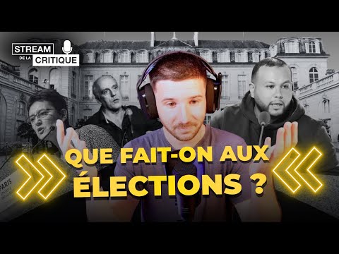 Mais que font les RÉVOLUTIONNAIRES dans les ÉLECTIONS ? | Stream de la Critique