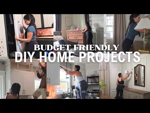 HOME REFRESH ON A BUDGET! NEW YEAR HOME PROJECTS ANYONE CAN DO!