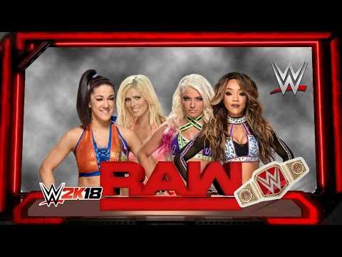 WWE 2K18 BAYLEY VS ALICIA FOX VS ALEXA BLISS VS TORRIE WILSON AND MORE !!!!!!!!!!!!!