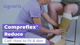 Product video: Sigvaris Compreflex Reduce Calf Compression Wrap