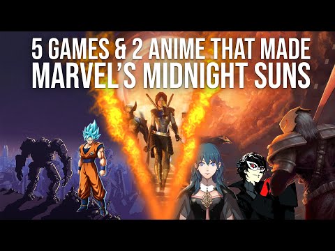 The 5 Games & 2 Anime That Surprisingly Inspired Marvel's Midnight Suns