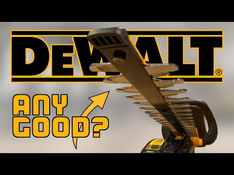 The Dewalt 20v Max Hedge Trimmer Is Pretty Great