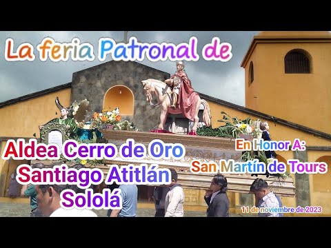 FERIA PATRONAL CERRO DE ORO, SANTIAGO ATITLÁN,  SOLOLÁ.