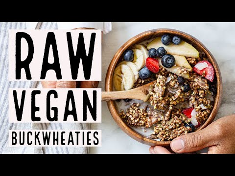 Raw Vegan Buckwheaties // EASY RAW VEGAN & GF GRANOLA // No sugar recipe