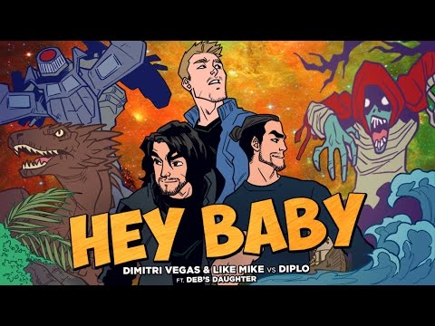 Dimitri Vegas & Like Mike vs Diplo - Hey Baby (feat. Deb's Daughter) [Official Music Video]