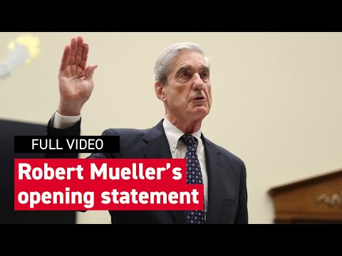 Robert Mueller's opening statement (FULL VIDEO)
