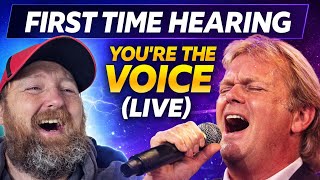 Scotsman Reacts JOHN FARNHAM ft Melbourne Symphony Orchestra - You're The Voice | Reaction |