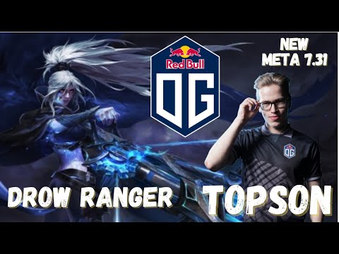 OG.Topson [ Drow Ranger ]  SMARTER PLAYER OF DOTA