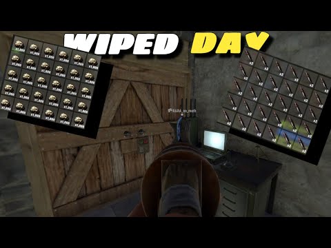 HOW A 10,000 HOUR TRIO SPEED RUNS WIPEDAY - Rust Console Movie