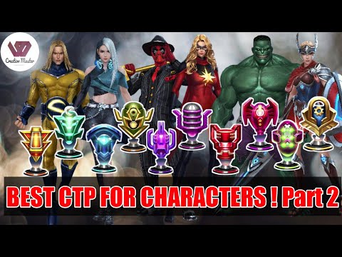 BEST CTP FOR CHARACTERS ! Part 2 || CTP konsa best rahega Characters ke liye || Marvel Future Fight