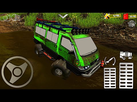 4x4 Minibus Offroad Simulator - World of Test Drive: Off-road [OFFROAD SIMULATOR] - Android Gameplay