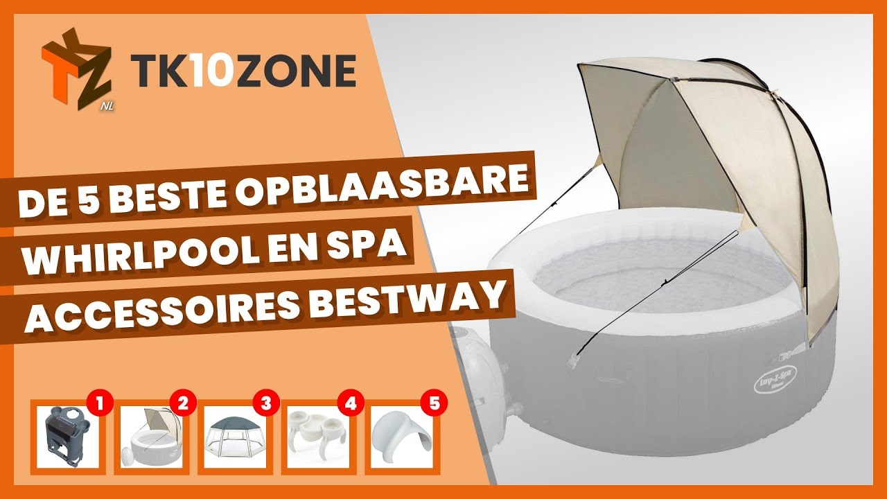 De 5 beste opblaasbare whirlpool en spa-accessoires bestway